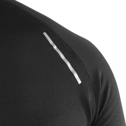 MAILLOT RUNNING HOMME - SILA PRIME NOIR - MANCHES LONGUES 1863 V-MAILLOT SILA SPORT 