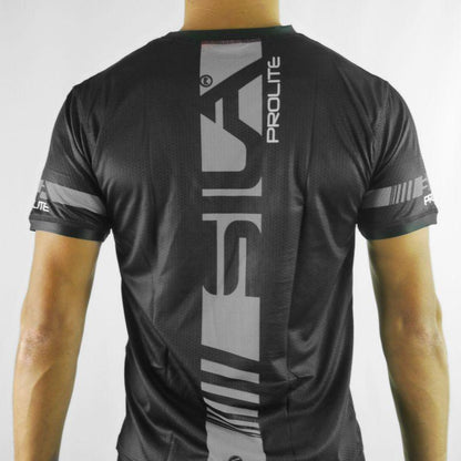 MAILLOT RUNNING HOMME SILA PROLITE - GRIS V-MAILLOT SILA SPORTS 