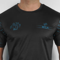 MAILLOT RUNNING IRON STYLE 2.0 BLEU 1568 M-RUNNING LACTIKS 