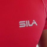 MAILLOT RUNNING - SILA PRIME ROUGE - Manches courtes 1299 M-RUNNING SILA SPORT 
