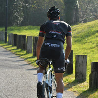 MAILLOT SILA CARBON STYLE 2 ROSE - Manches courtes Référence 1629 - V-MAILLOT LACTIKS 