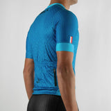 MAILLOT SILA CLASSY STYLE - BLEU – Manches courtes V-MAILLOT SILA SPORT 