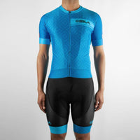 MAILLOT SILA CLASSY STYLE - BLEU – Manches courtes V-MAILLOT SILA SPORT 