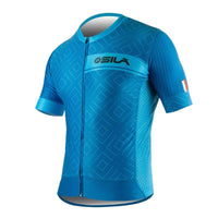 MAILLOT SILA CLASSY STYLE - BLEU – Manches courtes V-MAILLOT SILA SPORT BLEU XS 