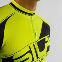 MAILLOT SILA FLUO STYLE 3 Plus – JAUNE – Manches courtes Référence 2754 V-MAILLOT SILA SPORTS 