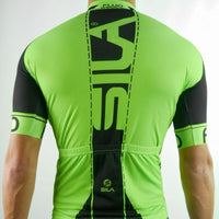 MAILLOT SILA FLUO STYLE 3 Plus – VERT – Manches courtes Référence 2755 - V-MAILLOT SILA SPORTS 