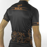 MAILLOT SILA IRON STYLE 2.0 ORANGE - MANCHES COURTES 1490 V-MAILLOT SILA SPORT 