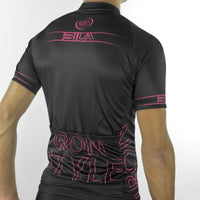 MAILLOT SILA IRON STYLE 2.0 ROSE - MANCHES COURTES 1491 V-MAILLOT SILA SPORT 