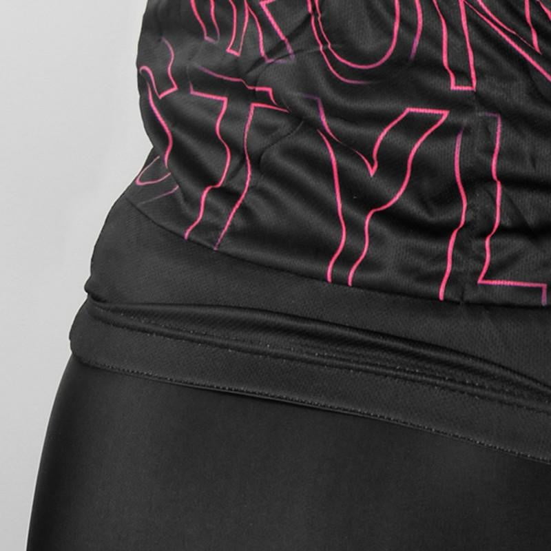 MAILLOT SILA IRON STYLE 2.0 ROSE - MANCHES COURTES 1491 V-MAILLOT SILA SPORT 