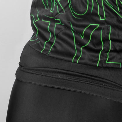 MAILLOT SILA IRON STYLE 2.0 VERT - MANCHES COURTES 1492 V-MAILLOT SILA SPORT 