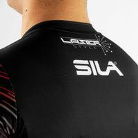 MAILLOT SILA LASER - EMERAUDE – Manches courtes V-MAILLOT SILA SPORT 