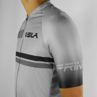 MAILLOT SILA PASTEL STYLE - GRIS - MANCHES COURTES Modèle 2937 V-MAILLOT SILA SPORTS 