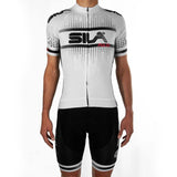 MAILLOT SILA PULSE STYLE - BLANC SNOW - MANCHES COURTES   2985