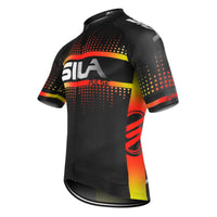 MAILLOT SILA PULSE STYLE - ROUGE FIRE - MANCHES COURTES