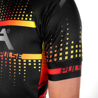 MAILLOT SILA PULSE STYLE - ROUGE FIRE - MANCHES COURTES   2986
