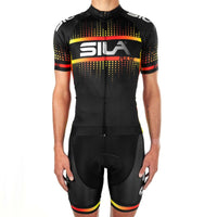 MAILLOT SILA PULSE STYLE - ROUGE FIRE - MANCHES COURTES   2986
