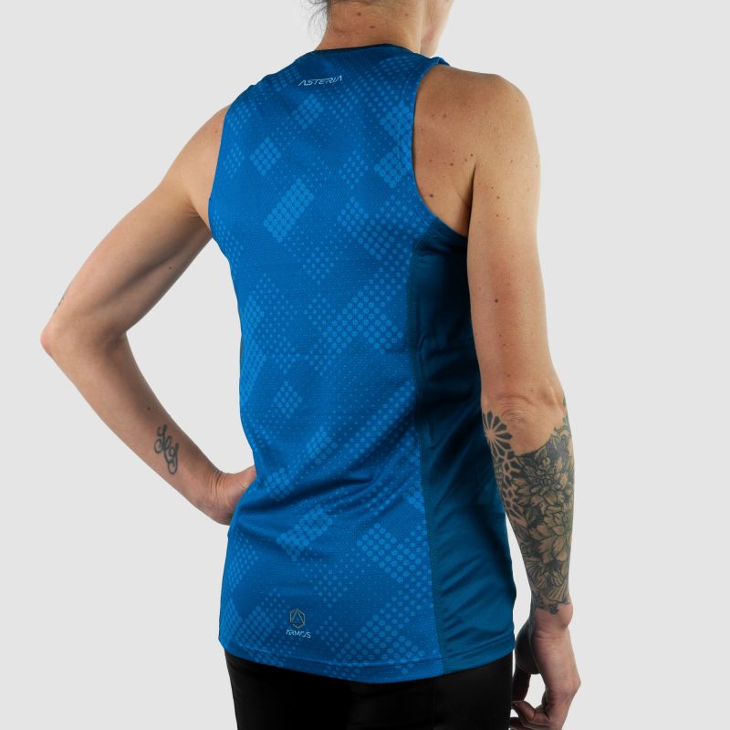 MAILLOT SM RUNNING FEMME PERFO ARMOS ASTÉRIA EMERAUDE V-MAILLOT SILA SPORTS 