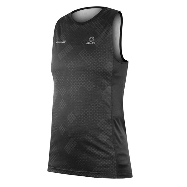 MAILLOT SM RUNNING FEMME PERFO ARMOS ASTÉRIA GRIS V-MAILLOT SILA SPORTS XS Gris 