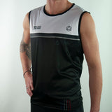 MAILLOT SM RUNNING HOMME ARMOS TALISMAN GRIS V-MAILLOT SILA SPORTS 