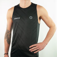 MAILLOT SM RUNNING HOMME PERFO ARMOS LEGEND NOIR V-MAILLOT SILA SPORTS 