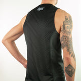 MAILLOT SM RUNNING HOMME PERFO ARMOS LEGEND NOIR V-MAILLOT SILA SPORTS 