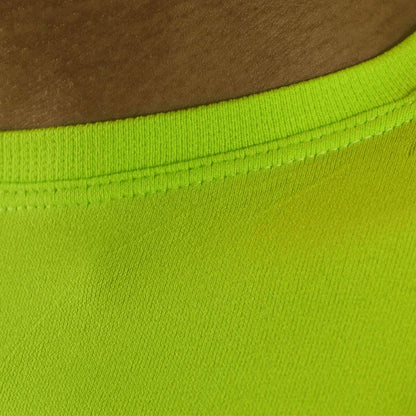 Maillot Underwear SILA PRIME Lime Punch Manches longues Modèle 1358 LIME T-MAILLOT UNDERWEAR SILA SPORT 