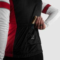 MAILLOT / VESTE MI-SAISON ARMOS TALISMAN ROUGE V-MAILLOT SILA SPORT 