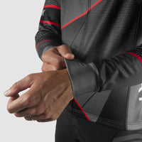 MAILLOT / VESTE MI-SAISON EVO SILASPORT MOZAIK STYLE GRIS V-MAILLOT SILA SPORT 