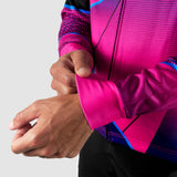 MAILLOT / VESTE MI-SAISON EVO SILASPORT MOZAIK STYLE ROSE V-MAILLOT SILA SPORT 