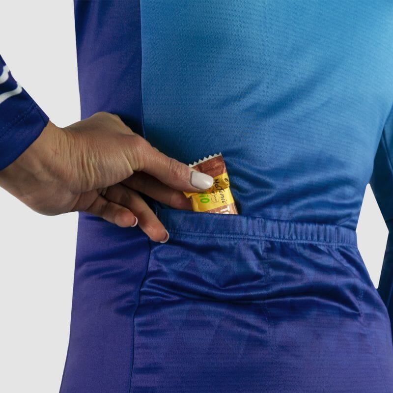 MAILLOT / VESTE MI-SAISON FEMME ARMOS DANA BLEU V-MAILLOT SILA SPORT 