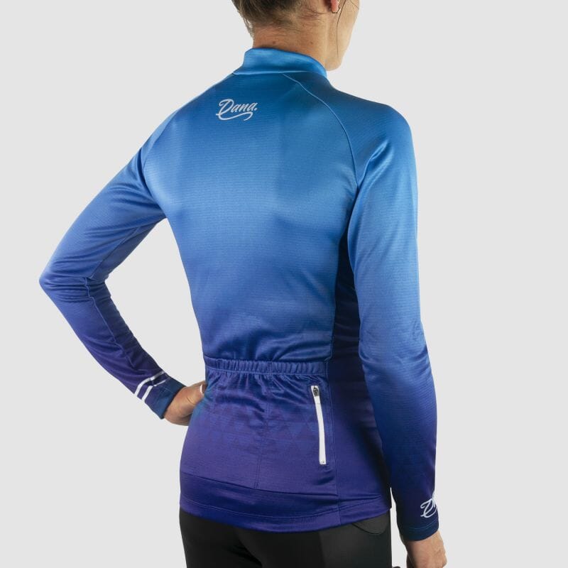 MAILLOT / VESTE MI-SAISON FEMME ARMOS DANA BLEU V-MAILLOT SILA SPORT 