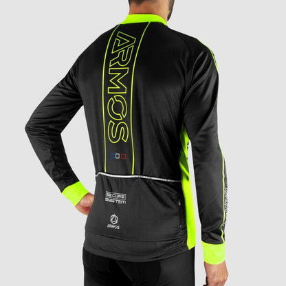 MAILLOT / VESTE MI-SAISON PERFO ARMOS NEON JAUNE FLUO V-VESTE THERMIQUE SILA SPORT 