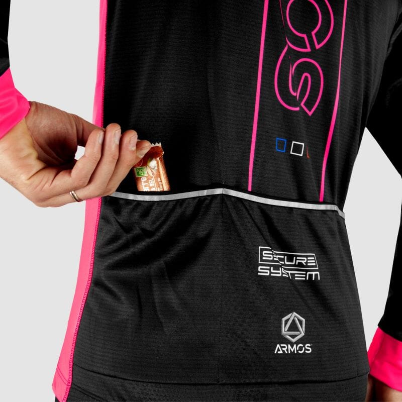 MAILLOT / VESTE MI-SAISON PERFO ARMOS NEON ROSE FLUO V-VESTE THERMIQUE SILA SPORT 