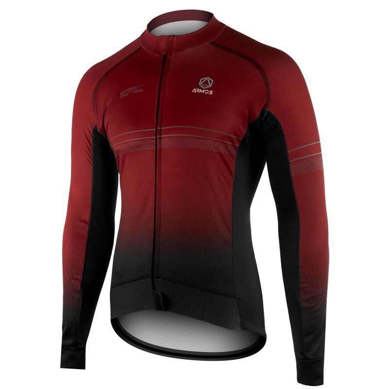 MAILLOT / VESTE MI-SAISON PRO ARMOS EPIC GRENAT V-MAILLOT SILA SPORTS XS GRENAT 