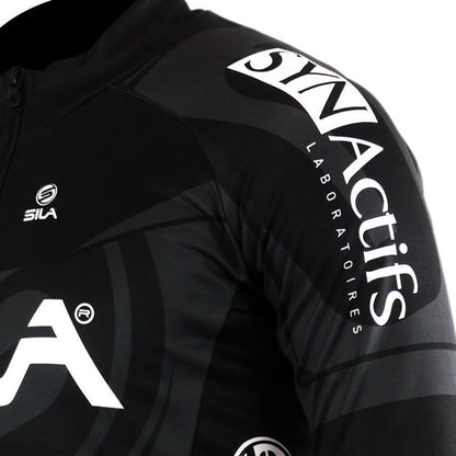 MAILLOT / VESTE MI-SAISON PRO SILA TEAM NOIR V-MAILLOT SILA SPORT 