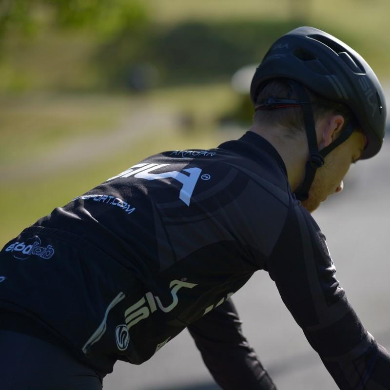 MAILLOT / VESTE MI-SAISON PRO SILA TEAM NOIR V-MAILLOT SILA SPORT 