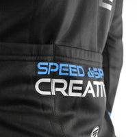 MAILLOT / VESTE MI-SAISON SILA CARBON STYLE 2 - BLEU 1618 V-MAILLOT SILA SPORTS 