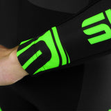 MANCHETTES THERMIQUES SILA FLUO STYLE 3 VERT 1401 A-MANCHETTES SILA SPORT 