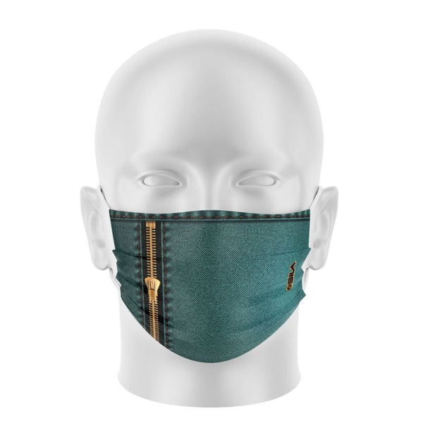Masque de Protection JEANS - Réutilisable et lavable Référence 2193 - A-PROTECTION Montréal Internationnal Sports 