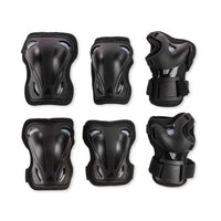 PACK DE 3 SKATE GEAR 069P0100100 | Tailles: S - M - L - XL | La couleur noire A-PROTECTION TECNICA GROUP CANADA 