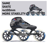 Patin de vitesse en ligne Versatile-3 3x125mm DISPONIBLE MAINTENANT R-CHAUSSURE CADOMOTUS 