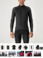 PERFETTO ROS LONG SLEEVE 4519500-710 | BLACK OUT HOMMES V-JACKET CASTELLI 