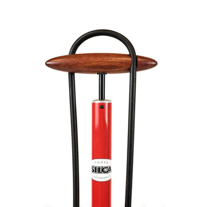 PISTA RED FLOOR PUMP