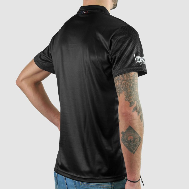 ARMOS LEGEND BLACK MEN'S POLO SHIRT
