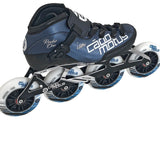 Roller Rookie Two pour enfants 4x84 | Configuration de course 3x90 + support de cheville supplémentaire R-CHAUSSURE CADOMOTUS 