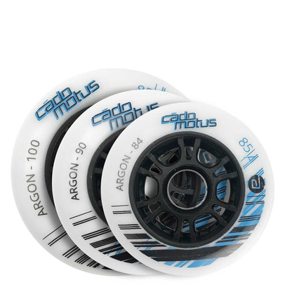 ROUES PATINS À ROULETTES ARGON 125 MM/L'UNITÉE R-ROUES CADOMOTUS 