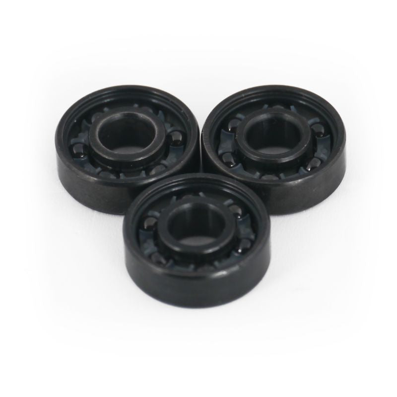 ROULEMENTS DOUBLE FF CÉRAMIQUES NOIR 6 BILLES (16PCS) M-ROULEMENT SILA SPORT 