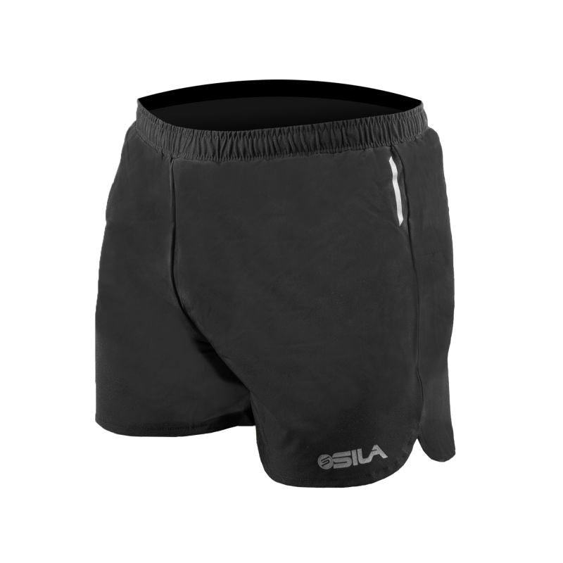 SHORT RUNNING SILA PRIME HOMME - NOIR Modèle 2742 V-SHORT SILA SPORTS 