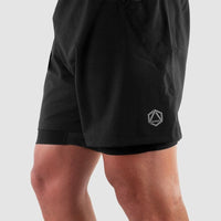 SHORT TRAIL 2 EN 1 HOMME PERFO ARMOS LEGEND V-TRAINING SHORT SILA SPORT 