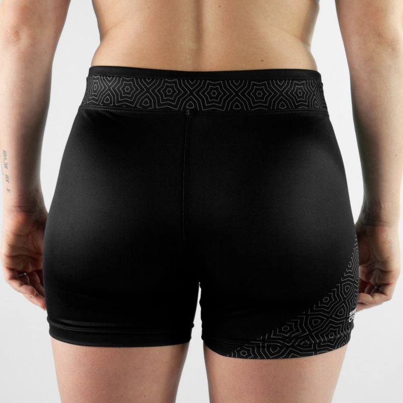 SHORT/CUISSARD COURT SILA AZALEA - NOIR RUNNING FEMMES V-SHORT SILA SPORTS 